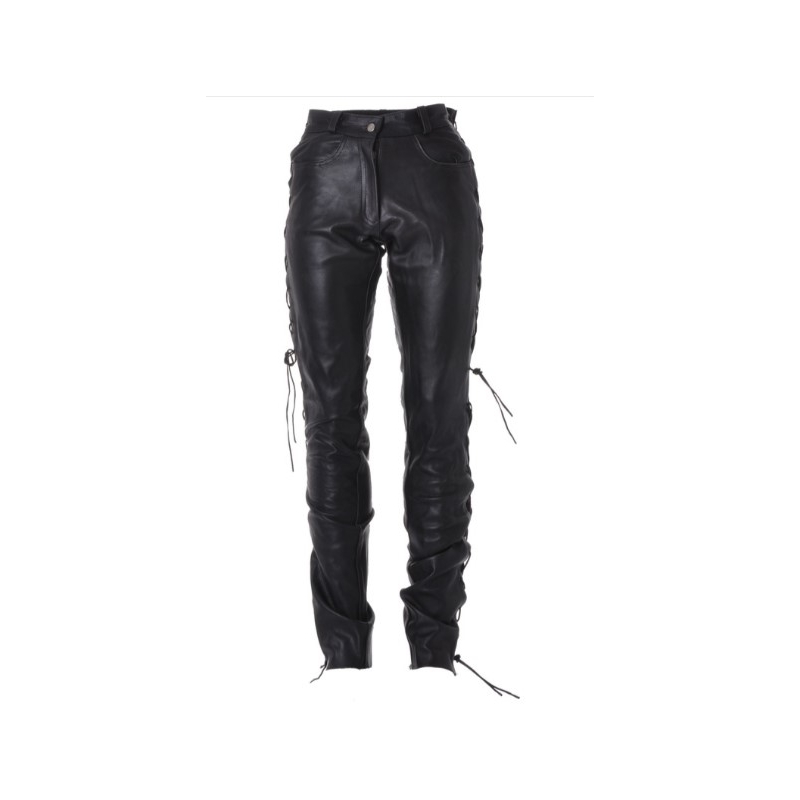 Pantaloni de motocicletă Roleff RO3 pentru femei, cu șireturi