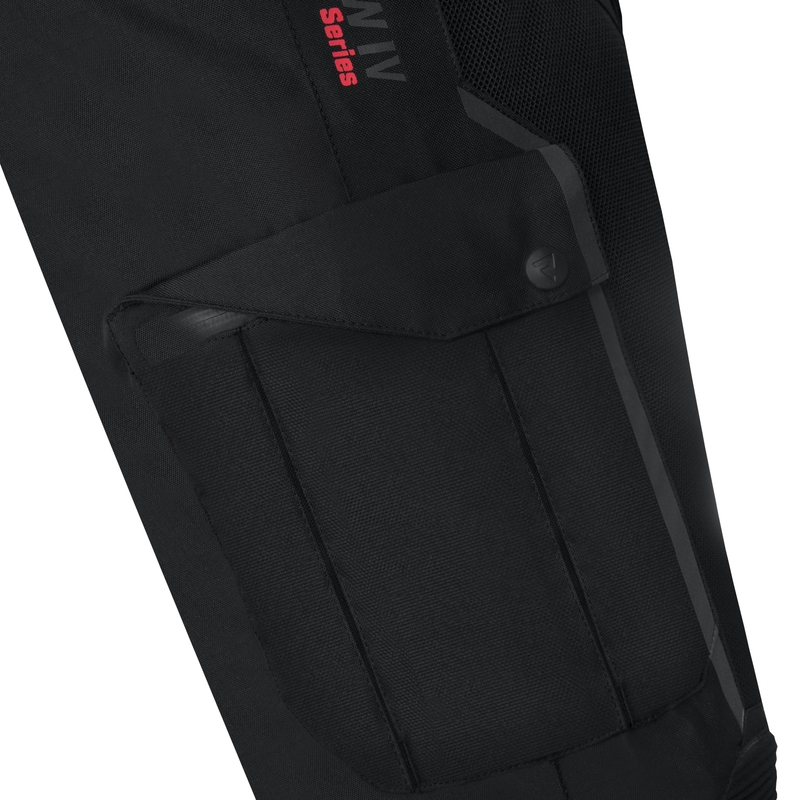 Pantaloni pentru motociclete Rebelhorn Hiflow IV Negru lichidare