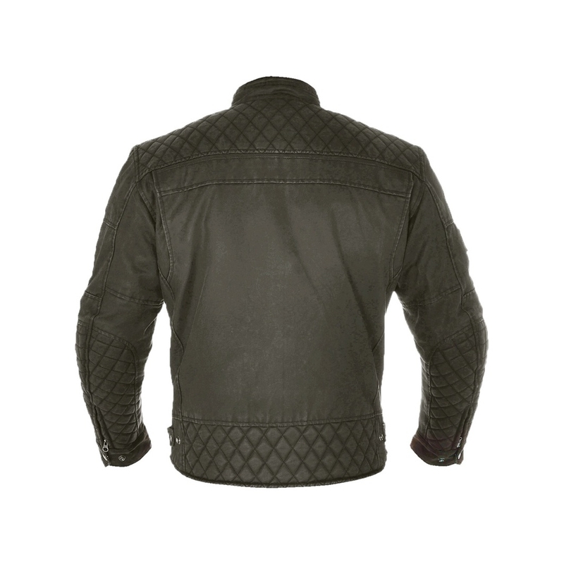 Oxford Hardy Hardy Wax jachetă de motocicletă verde închis lichidare