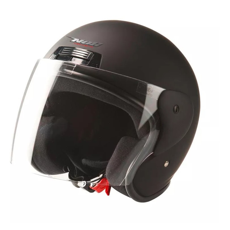 Cască de motocicletă deschisă NOX N613 negru mat lichidare