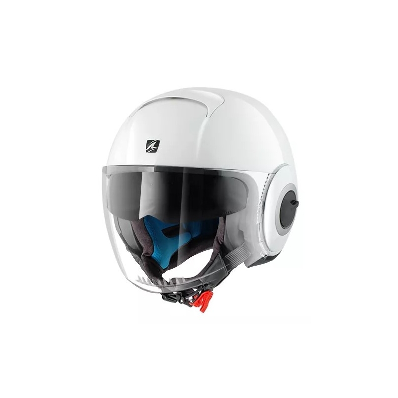 Cască de protecție deschisă SHARK NANO Blank alb