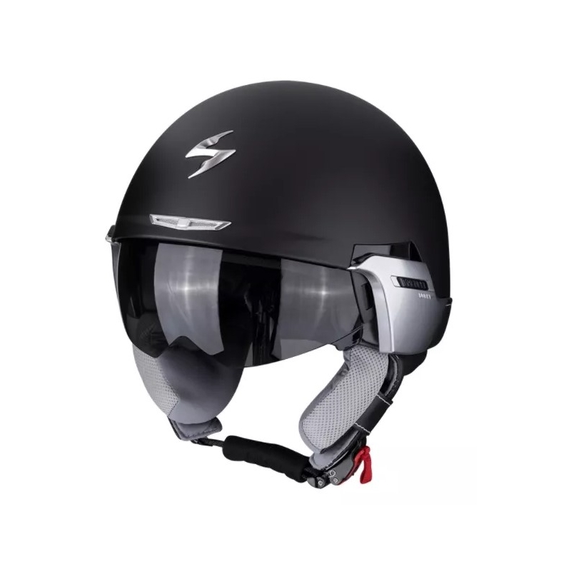 Cască de motocicletă Scorpion EXO-100 Padova II negru mat-negru lichidare