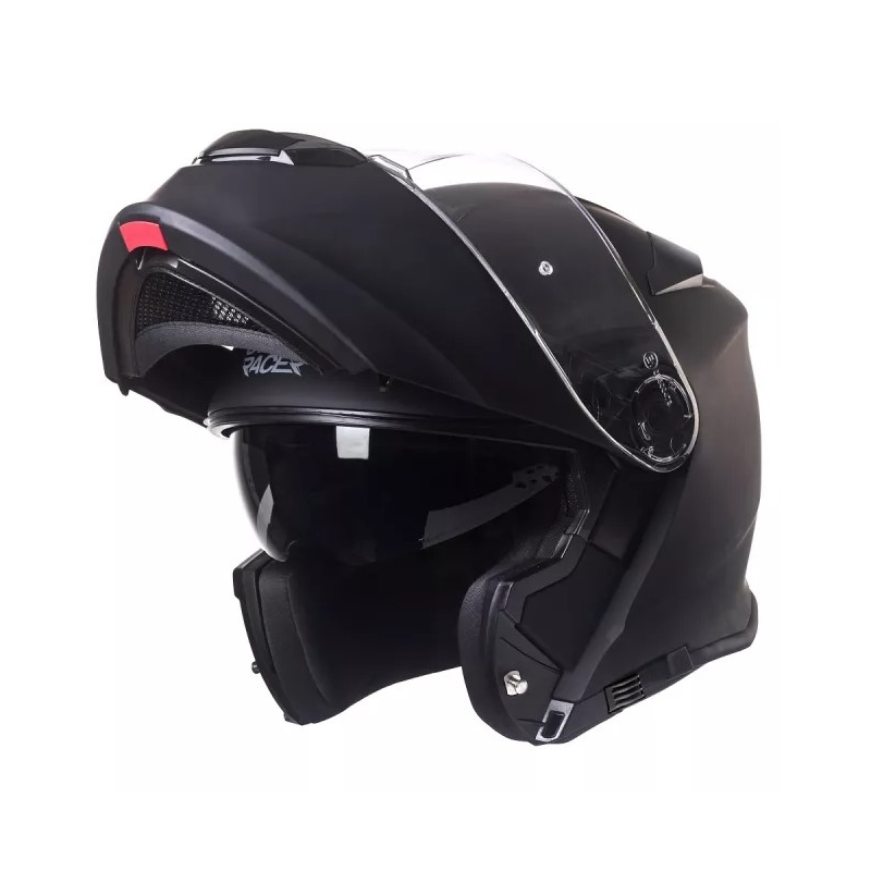 Cască moto modulabilă Street Racer SR V1 negru mat