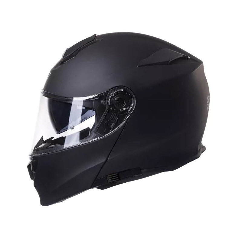 Cască moto modulabilă Street Racer SR V1 negru mat