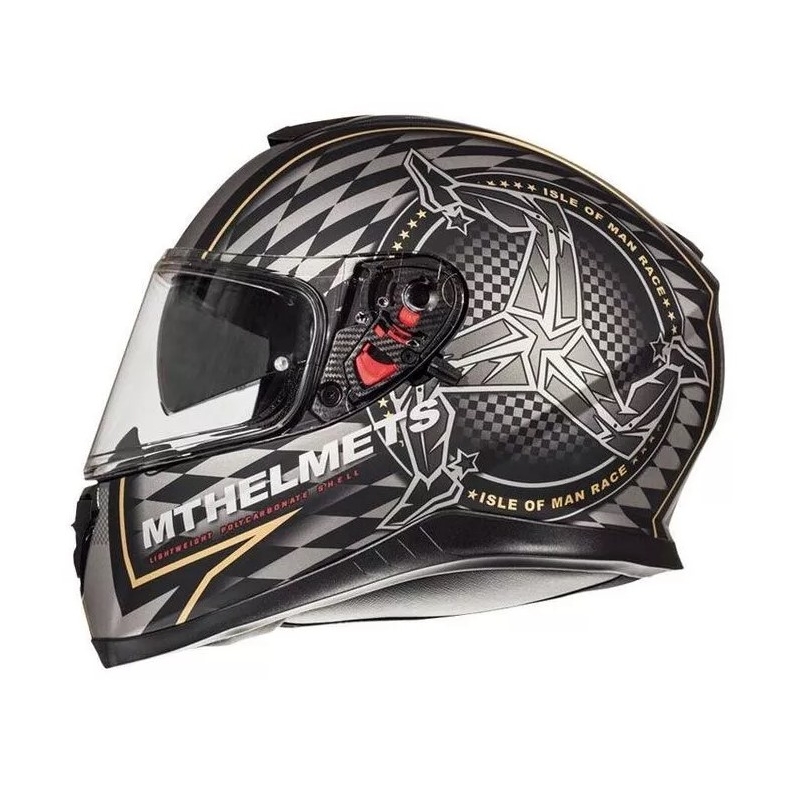 Cască de motociclist integrală MT Thunder 3 SV isle of man lichidare