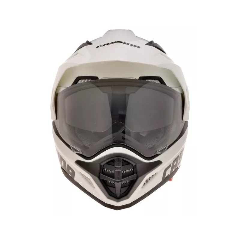 Casca de motocicletă Enduro Cassida Tour Alb Vânzare lichidare