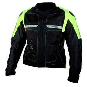 Jachetă cu airbag HELITE Vented negru-galben-fluo