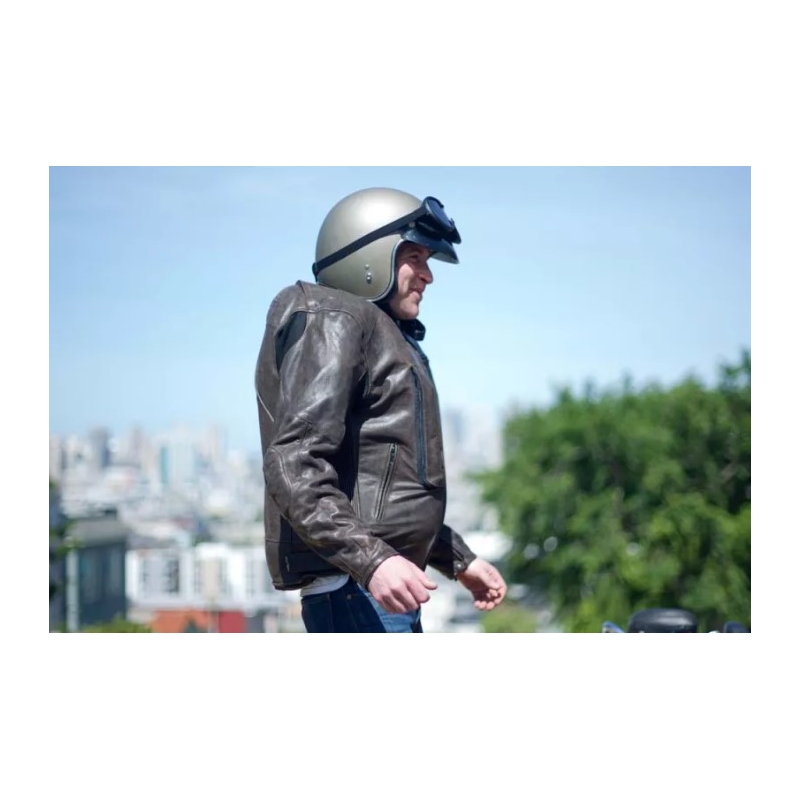 Airbag jachetă HELITE Roadster maro lichidare