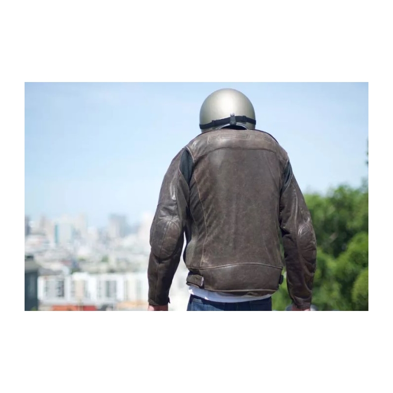 Airbag jachetă HELITE Roadster maro lichidare