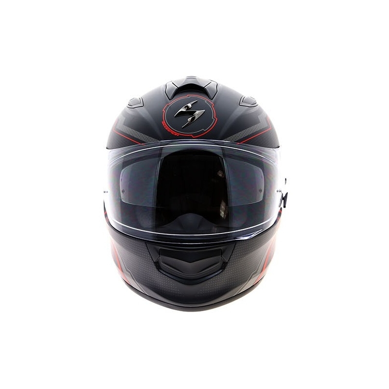 Cască de motocicletă integrală Scorpion EXO-510 Air Sync negru mat-roșu lichidare