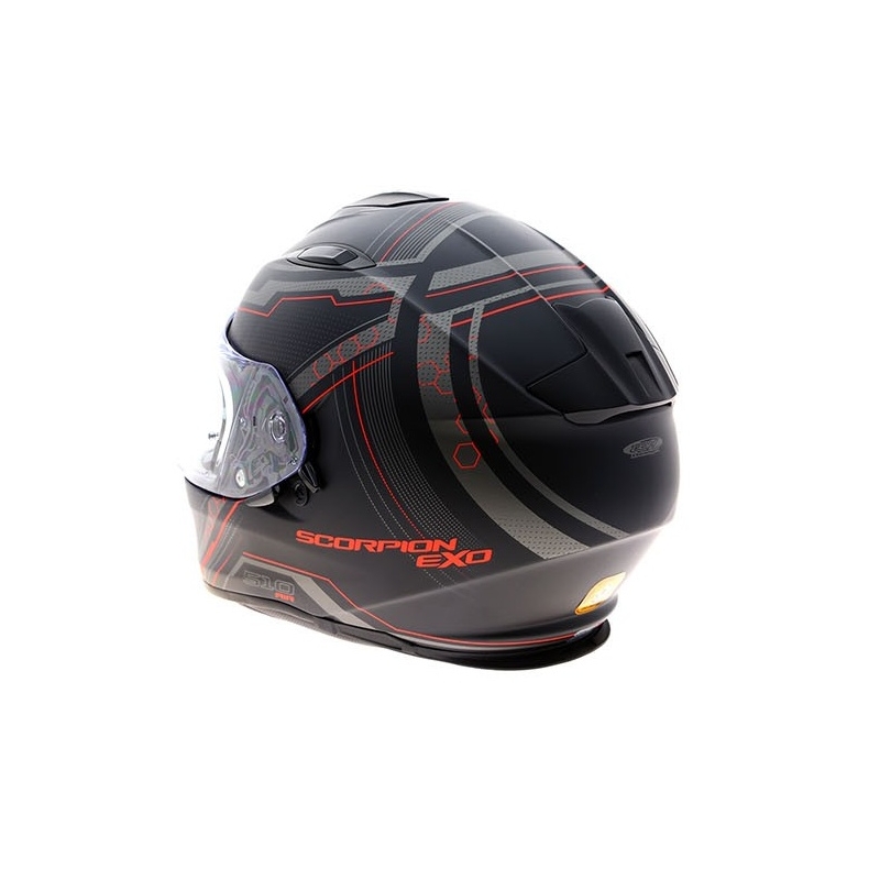 Cască de motocicletă integrală Scorpion EXO-510 Air Sync negru mat-roșu lichidare