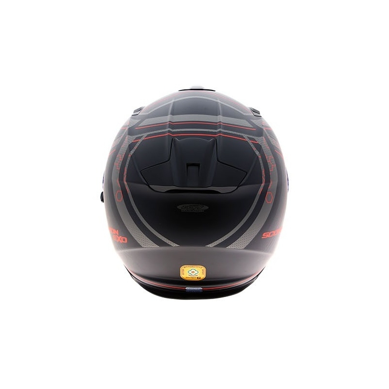 Cască de motocicletă integrală Scorpion EXO-510 Air Sync negru mat-roșu lichidare