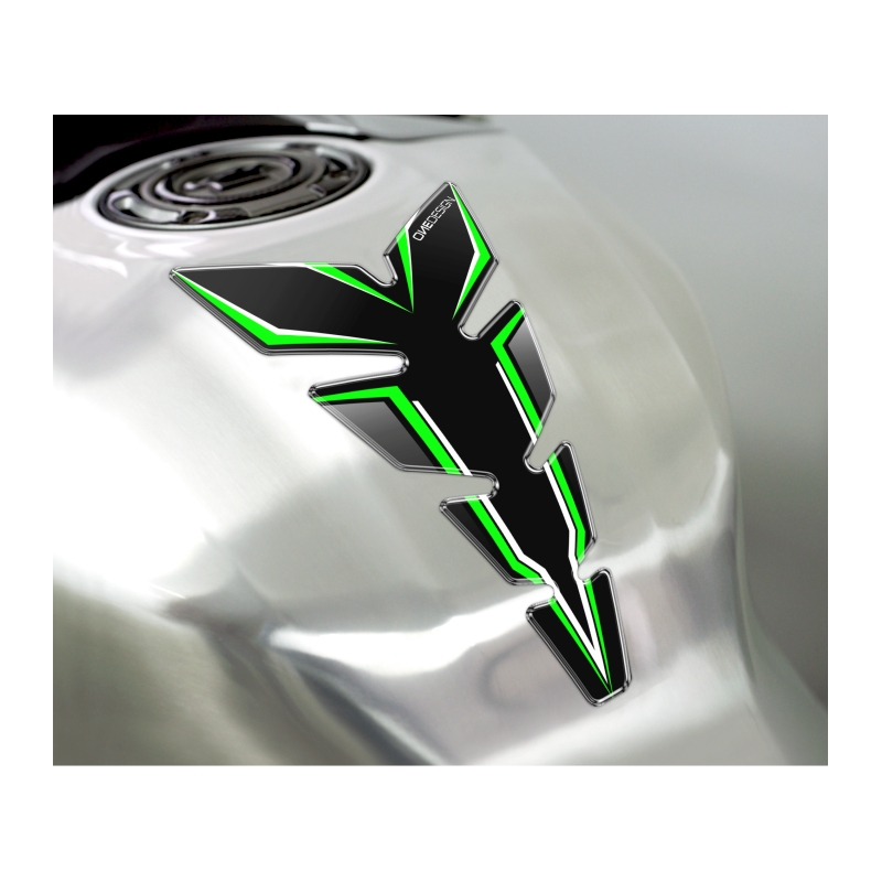 Capac rezervor de combustibil Print - Moon Slim fluo green