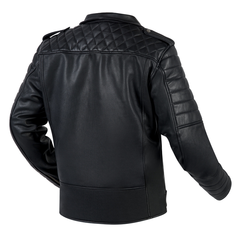 Jachetă de motocicletă Ozone Ramones Modern Black lichidare