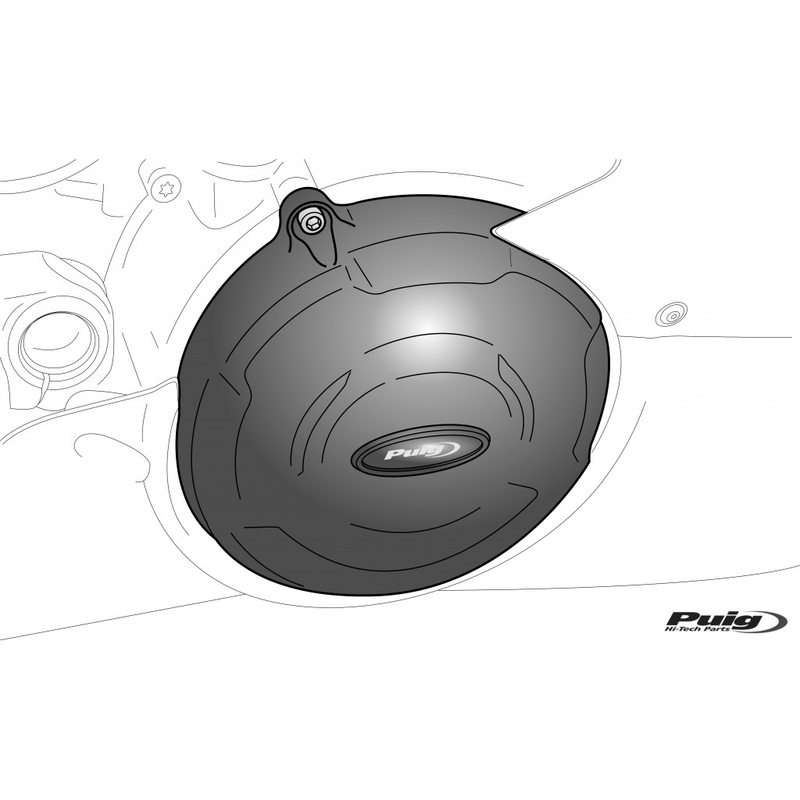  Engine protective covers PUIG Negru included right, left and alternator caps pentru BMW S 1000 XR 2020-2026, BMW M 1000 XR 2024-2025