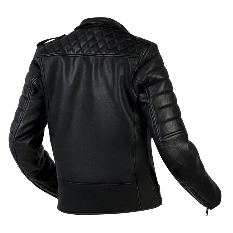 Ozone Ramones Modern Jacheta de motocicletă pentru femei Ramones Modern Negru lichidare