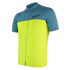 Jersey Sensor Motion albastru-galben - mânecă scurtă lichidare