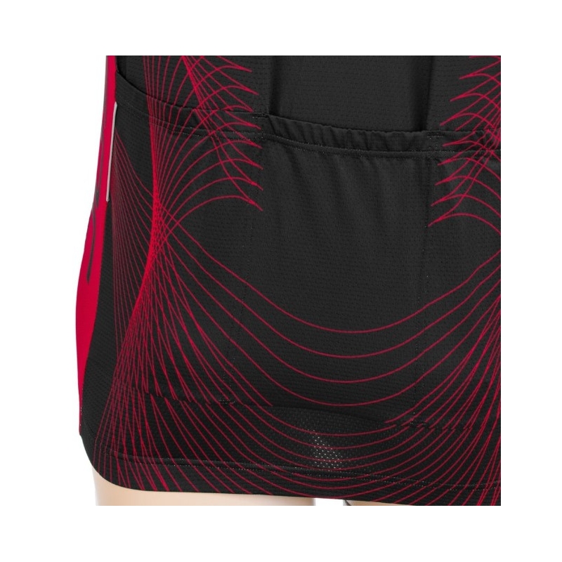 Sensor Team Up tricou negru-roșu - mânecă scurtă lichidare