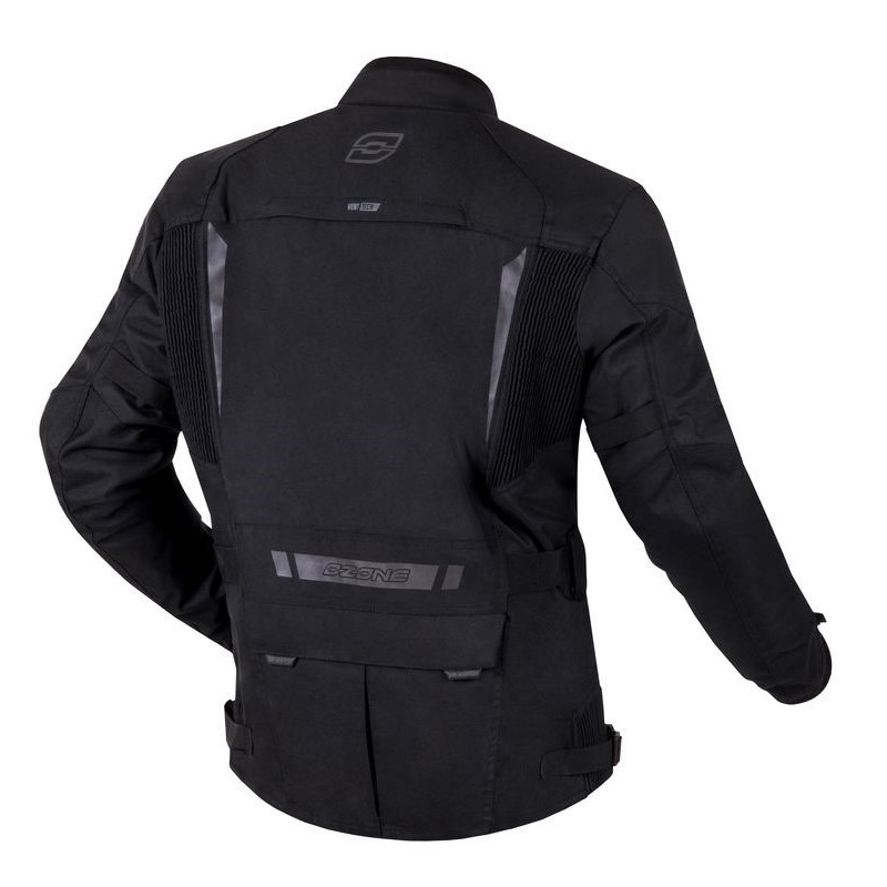 Ozone Traker Negru Traker Negru Jacheta de motociclete lichidare