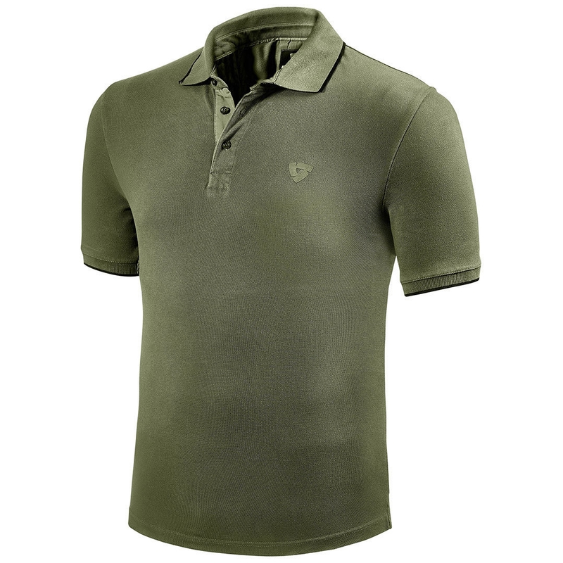 Tricou polo Revit Winston verde lichidare