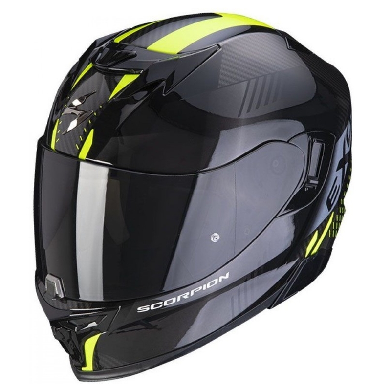 Cască integrală Scorpion EXO-520 AIR Laten negru-fluo-galben