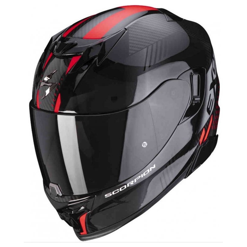 Cască integrală Scorpion EXO-520 AIR Laten negru-roșu