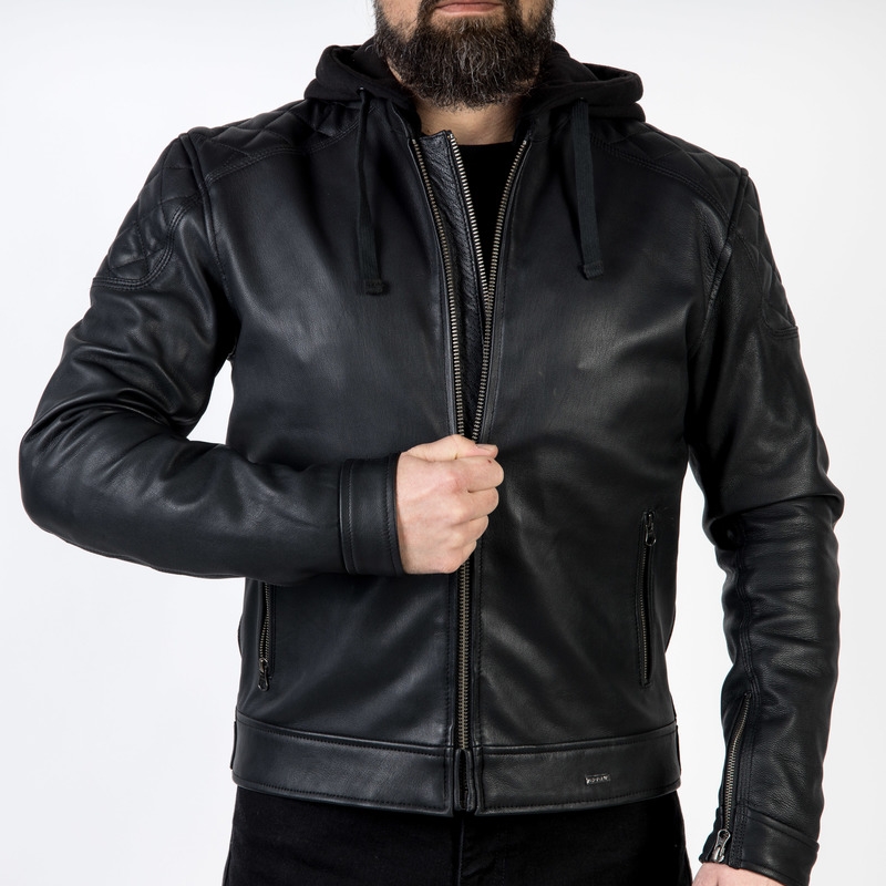 Jachetă de motocicletă Ozone Striker Black lichidare