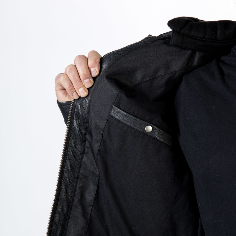 Jachetă de motocicletă Ozone Striker Black lichidare