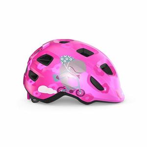 Cască de bicicletă pentru copii MET Hooray Whale roz lichidare