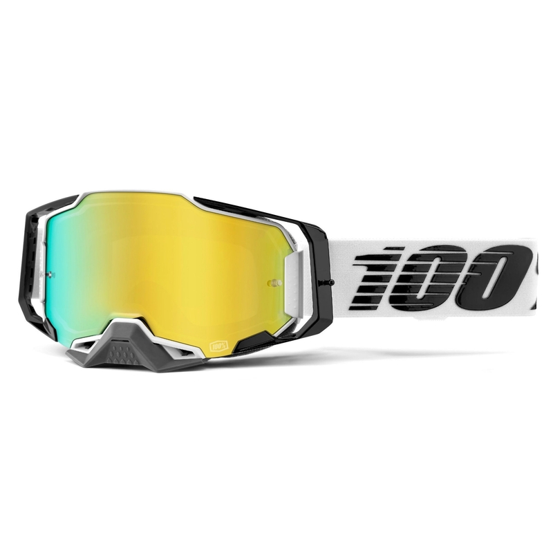 Ochelari de motocros 100% ARMEGA Atmos oglinzi aurite plexi