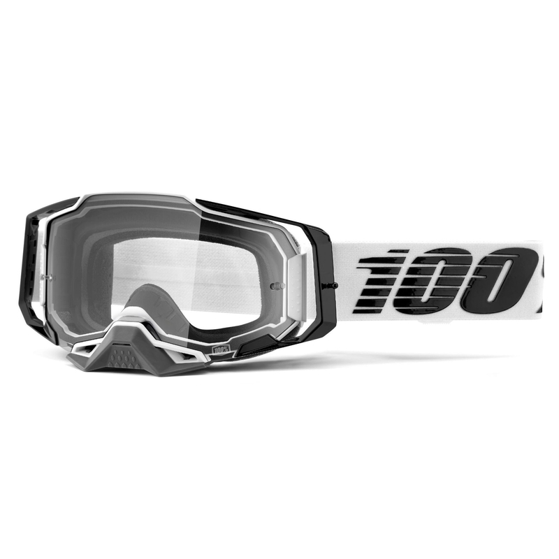 Ochelari de motocros 100% ARMEGA Atmos plexi transparent
