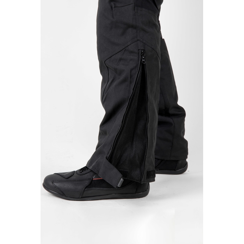 Pantaloni de motocicletă Ozone Vulcan negru