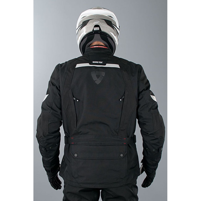 Revit Neptune GTX Negru Jacheta de motociclete Negru Vânzare lichidare