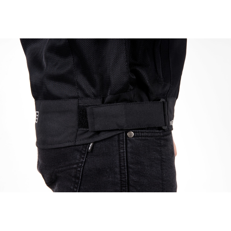 Jachetă de motocicletă Ozone Dart negru-galben-fluo