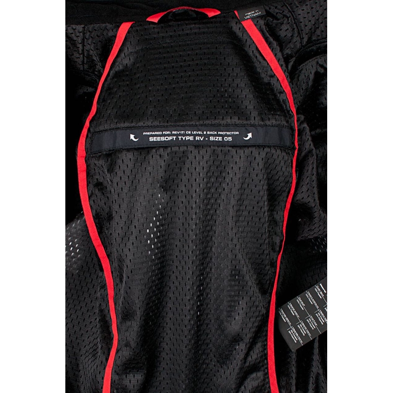 Revit Neptune GTX Negru Jacheta de motociclete Negru Vânzare lichidare