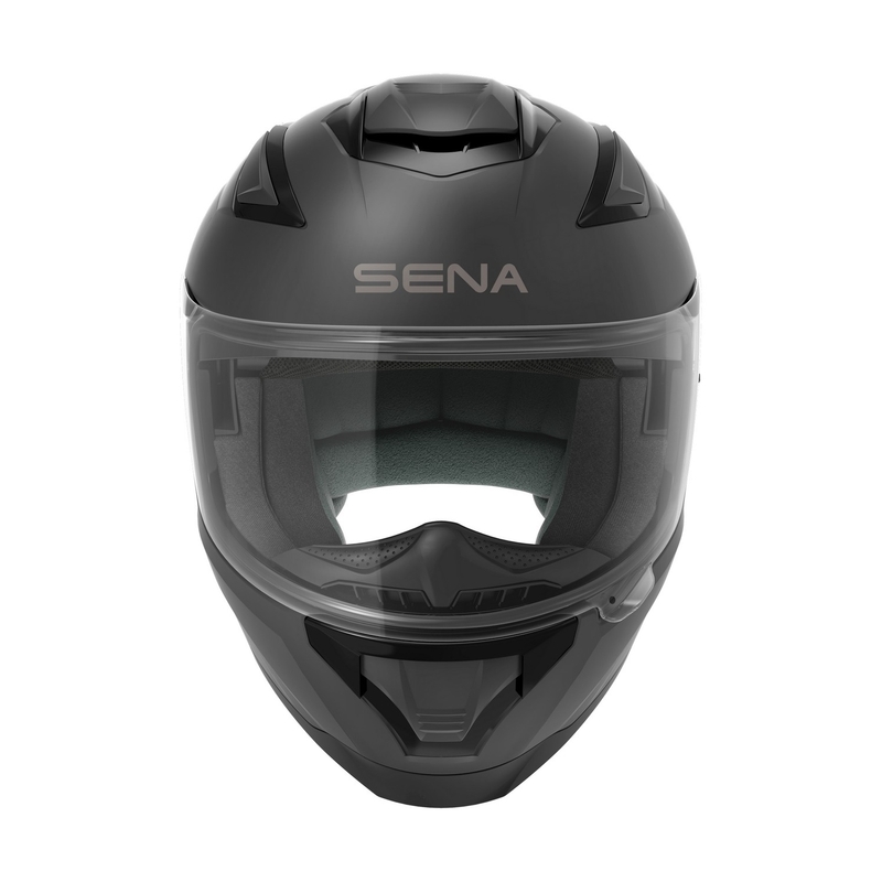 Cască de motocicletă integrală cu cască de protecție cu plasă SENA Stryker Black Matte