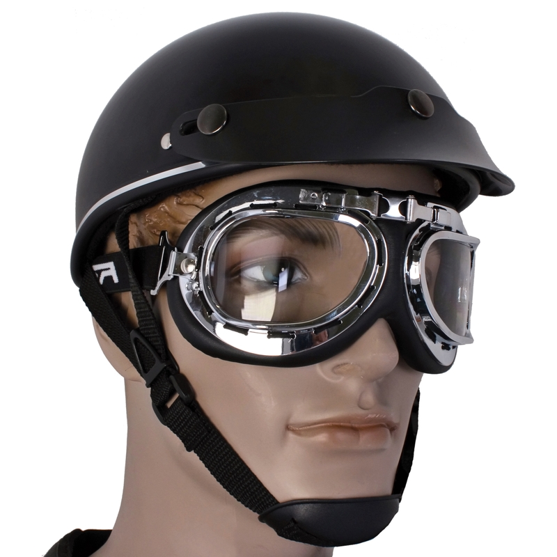 Ochelari de protecție pentru motociclete RSA Style chrome