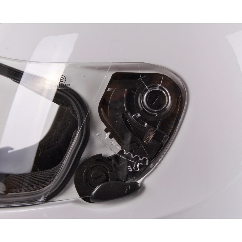 Cască de motocicletă Ozone A951 alb lichidare