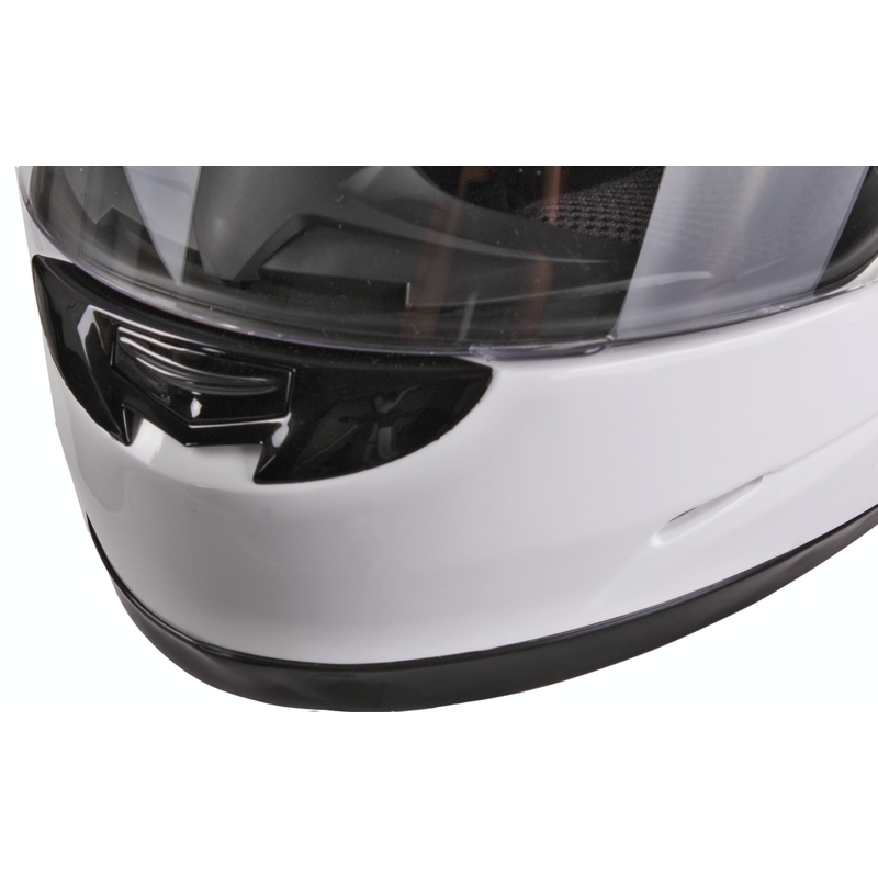 Cască de motocicletă Ozone A951 alb lichidare