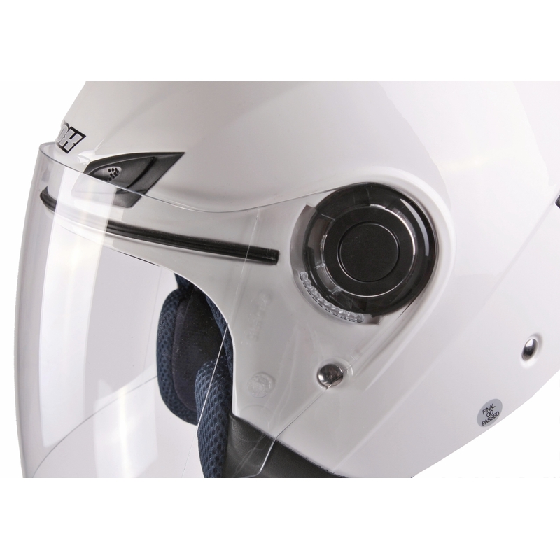Cască deschisă pentru scuter Nox N180 Next alb