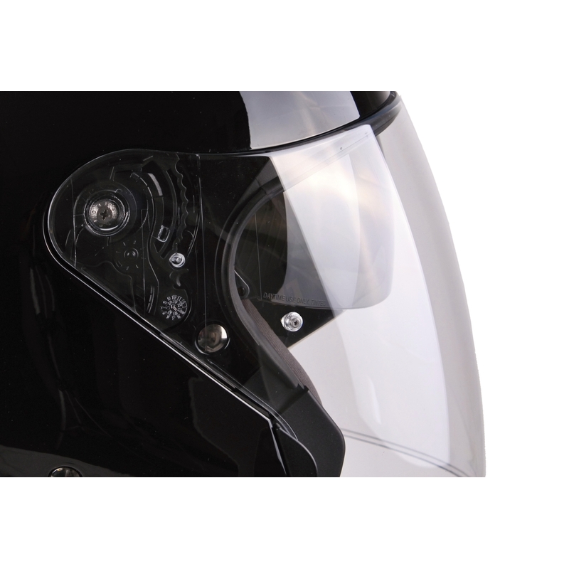 Cască de motocicletă Scorpion EXO-220 negru lucios lichidare