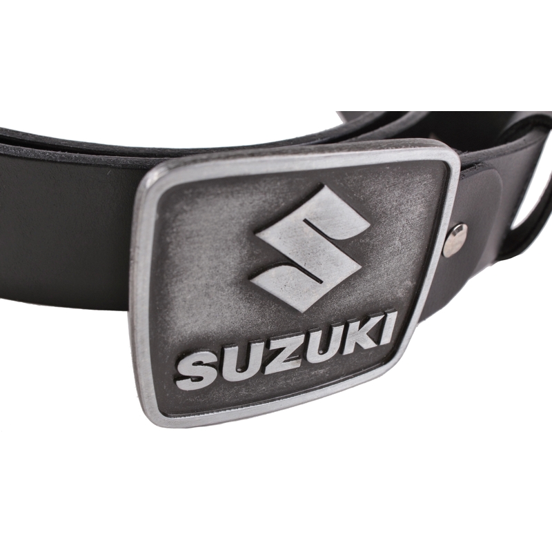 Curea moto din piele cu cataramă Suzuki