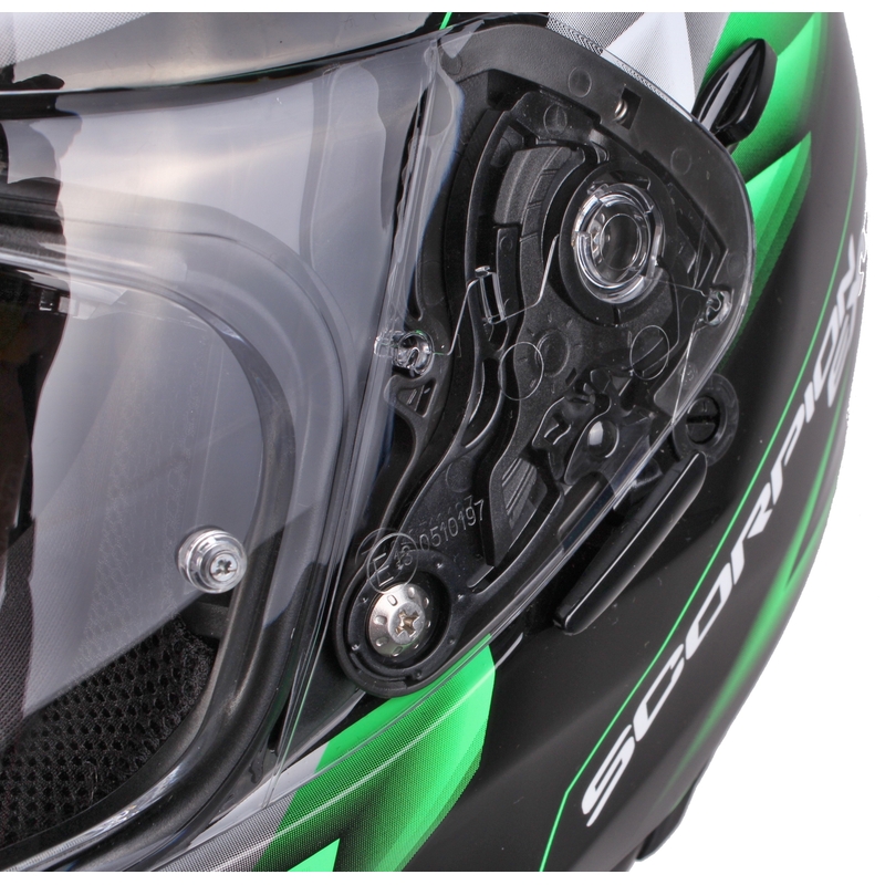 Moto casca integrală Scorpion EXO-510 Air Scale negru-verde lichidare