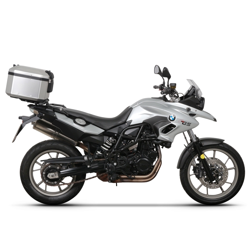 Set complet de cutii aluminiu SHAD TERRA, 48L cutie centrala si 36L / 47L cutii laterale, incluzand set de montaj si placa SHAD BMW F 650 GS/ F 700 GS/ F 800 GS