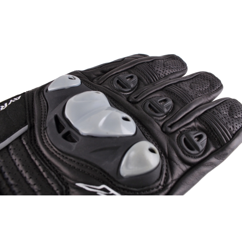 Ayrton Tactical negru-gri negru mănuși de motociclete lichidare
