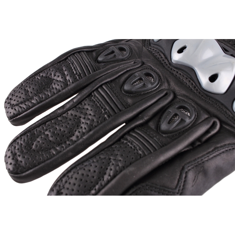 Ayrton Tactical negru-gri negru mănuși de motociclete lichidare