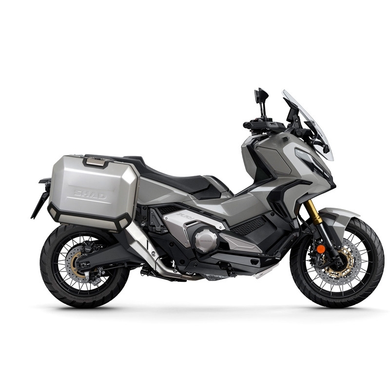 Set complet de 36L / 36L cutii laterale de aluminium SHAD TERRA, incluzand kit montaj SHAD HONDA X-ADV 750