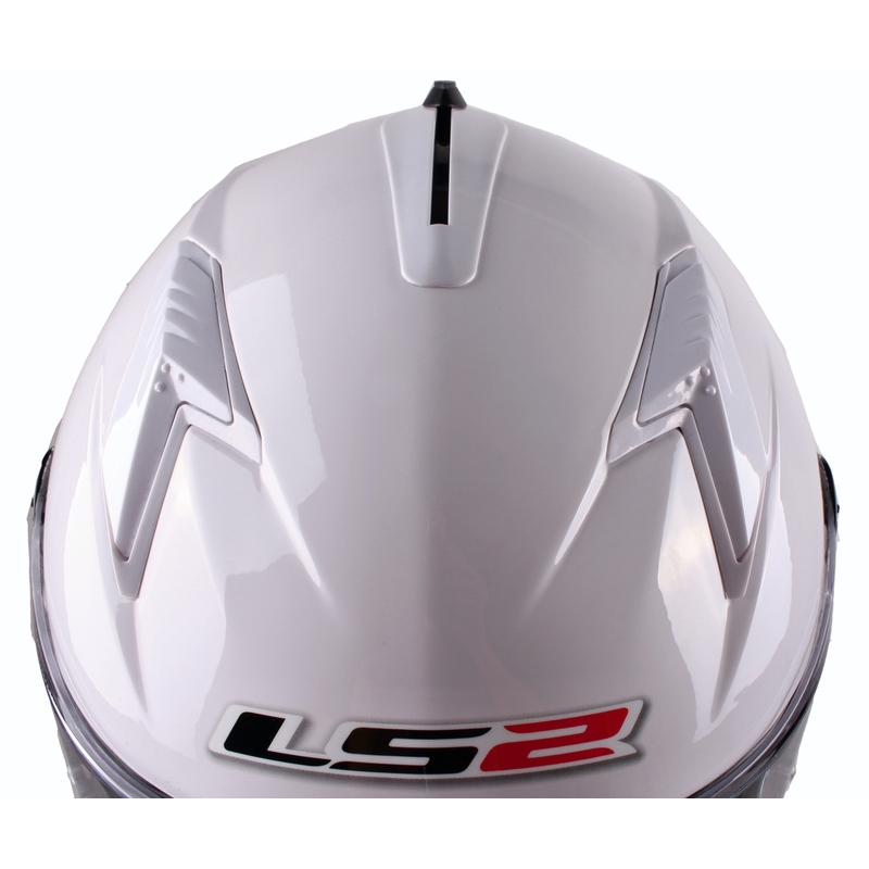 Cască de motocicletă LS2 FF322 Concept 2 alb lichidare