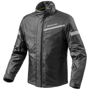 Revit Cyclone 2 H2O Black Moto jacheta de ploaie negru lichidare