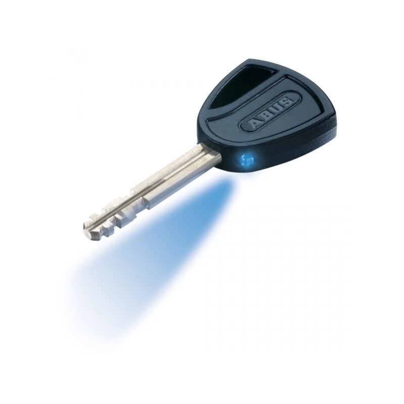 Blocaj pentru frâne pe disc Abus Granit Detecto 8077 galben